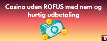 Casino Uden ROFUS med Cashback - Find Bedste Online Casinoer